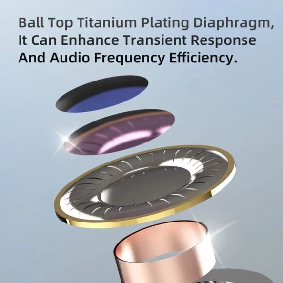 Wired Earphone with Microphone Hifi Music Monitor Bass Headphones NIB - Picture 9 of 10